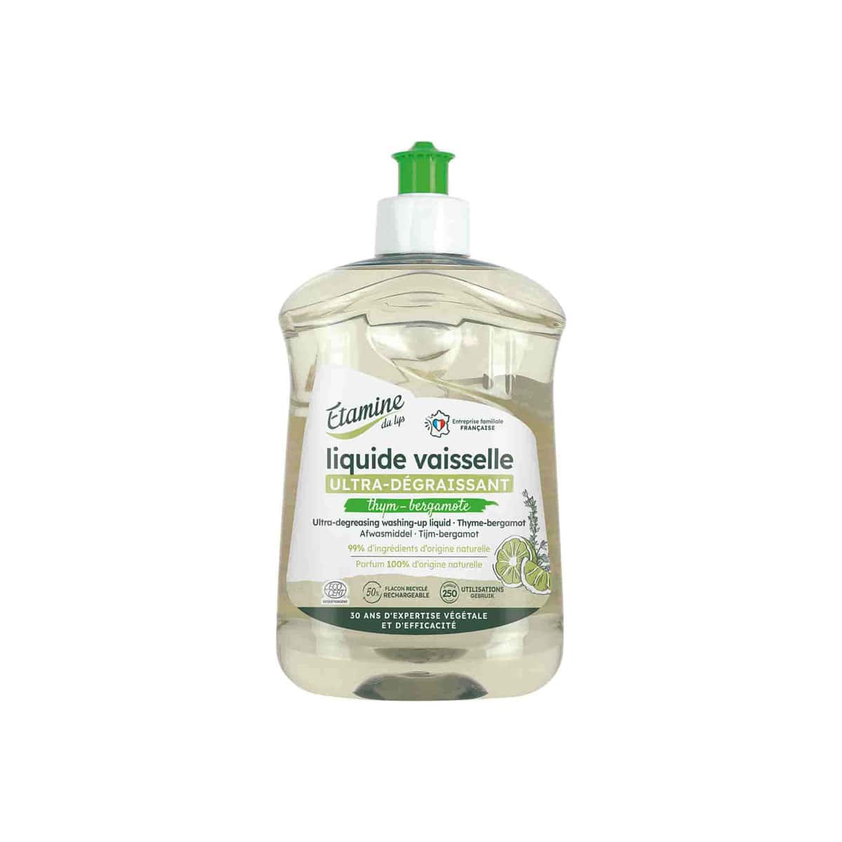 Etamine du Lys prirodna tečnost za pranje sudova sa timijanom i bergamotom, 500ml
