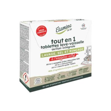 Etamine du Lys prirodne All in 1 tablete za mašinsko pranje sudova, 30 kom / 360g
